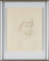 Maggie Laubser; Portrait of a Girl