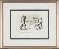 William Kentridge; Preparing for the Day, Little Morals Series