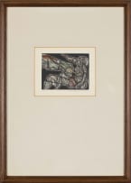 Cecil Skotnes; Beast Threatening a Woman