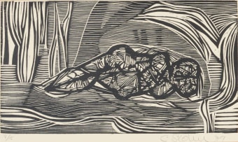 Cecil Skotnes; Abstract Figures, four
