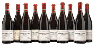 Romanée-Conti; Romanée-Saint-Vivant; 2002, 2006, 2008, 2013, 2014; 10 (1 x 10); 750ml