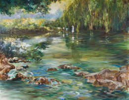 Ann Nosworthy; Children in a River