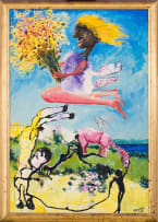 Beezy Bailey; Figure with Flowers