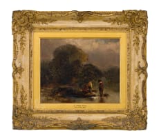 Circle of Alexander Fraser; A Rare Pool