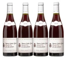 Georges Lignier et Fils; Morey-Saint-Denis 1er Cru Clos des Ormes; 2014; 4 (1 x 4); 750ml