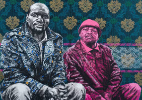 Bambo Sibiya; Two Men