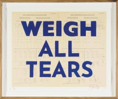 William Kentridge; Weigh All Tears