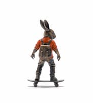 Carol Cauldwell; Skater Bunny Orange