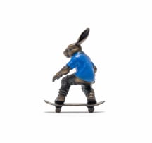 Carol Cauldwell; Skater Bunny Blue