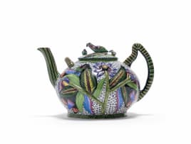 Ardmore Ceramic Studio; Bird and flower teapot