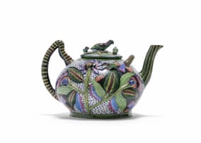 Ardmore Ceramic Studio; Bird and flower teapot