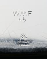 A silver-plated salver, Württembergische Metallwarenfabrik, 20th century