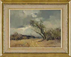 Errol Boyley; Road through a Bushveld Landscape with Trees