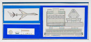 Detton (Tito) Zungu; Plane, Flag and Building