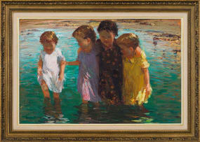 Adriaan Boshoff; Four Girls Paddling