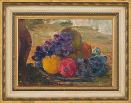 Cecil Higgs; Grapes, Oranges and Pomegranates in a Dish