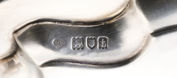 A George V silver salver, Goldsmiths & Silversmiths Co Ltd, London, 1914