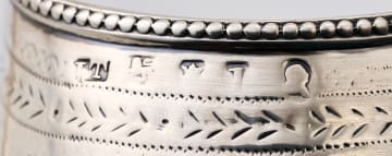 A George III silver milk jug, John Touliet, London, 1786
