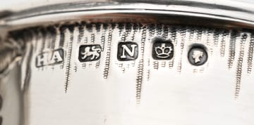 A Victorian silver mug, Atkin Brothers, 1856