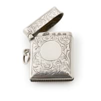 A Victorian silver striker, William Hutchinson, Birmingham, 1899