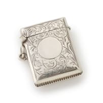 A Victorian silver striker, William Hutchinson, Birmingham, 1899