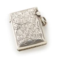 A Victorian silver striker, William Hutchinson, Birmingham, 1899