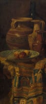 Theodor Franciscus Goedvriend; Still Life with Vessels and Fruit