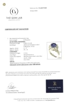 Tanzanite and diamond ring