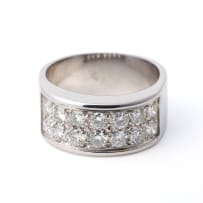Thick diamond band