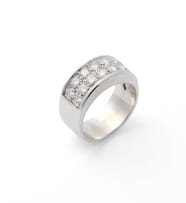 Thick diamond band
