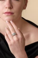Thick diamond band