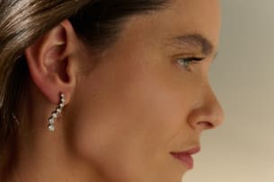 Browns the Diamond Store; Journey diamond pendant and earring suite