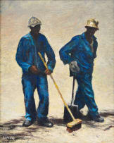 Walter Meyer; Padwerkers (Road Workers)