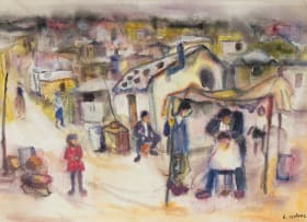 Ephraim Ngatane; Township Scene