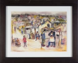 Ephraim Ngatane; Township Scene