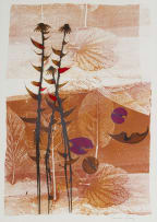 George Boys; Composition with Flowers and Leaves