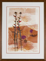 George Boys; Composition with Flowers and Leaves