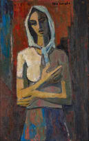 Maurice van Essche; Woman with Folded Arms