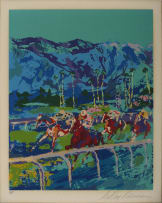 LeRoy Neiman; Santa Anita