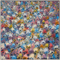 Ablade Glover; A Group of Abstract Figures