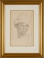 Maggie Laubser; Portrait of a Young Man