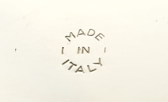 An Italian silver-plated breadbasket, 20th century