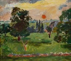 Maud Sumner; Landscape at Sunset