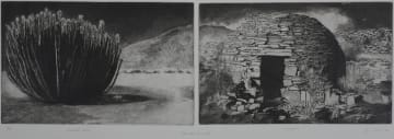 Lyn Smuts; Fabricated Landscape, diptych