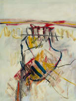 Fred Schimmel; Untitled (Abstract Composition)