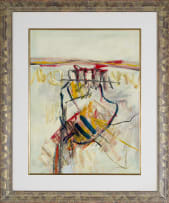 Fred Schimmel; Untitled (Abstract Composition)