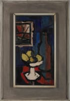 Maurice van Essche; Still Life with Fruit in a White Dish