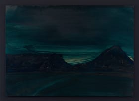 Hermann Niebuhr; Table Mountain at Dusk