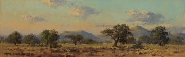 Otto Klar; Cloudy Landscape