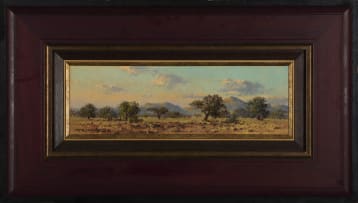 Otto Klar; Cloudy Landscape